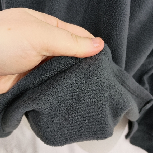 2/$30 Gray MAURICES Half-Zip Women's Fleece Pullover (#1,304) - Picture 3 of 7